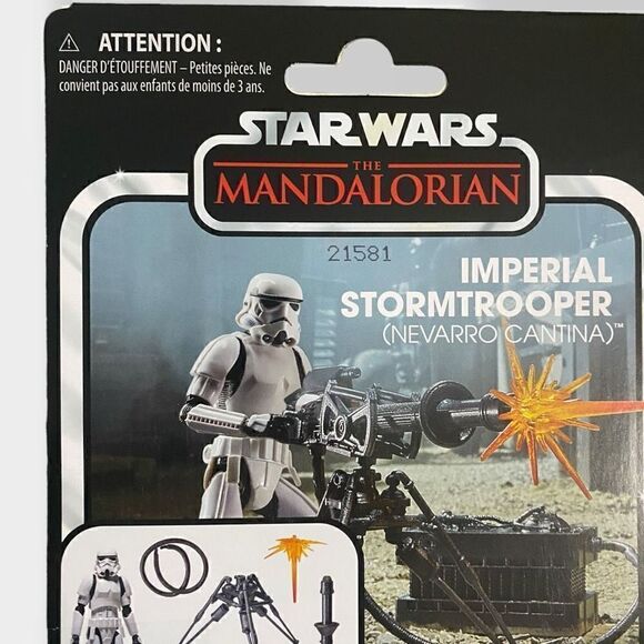 Hasbro Star Wars Vintage Collection Imperial Stormtrooper Nevarro Cantina Figure - Picture 6 of 7